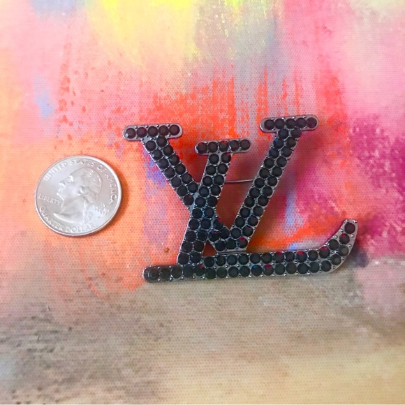 FabulouslyFitted | We Go High Grande Rhinestone Fashion Brooch - Picture 6 of 10